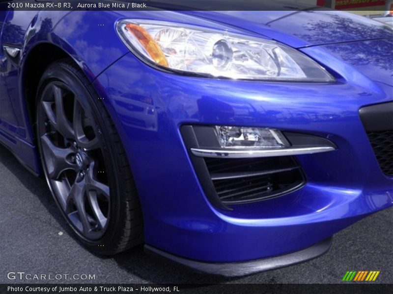 Aurora Blue Mica / Black 2010 Mazda RX-8 R3