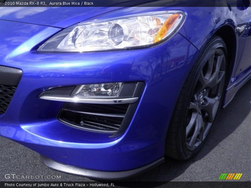 Aurora Blue Mica / Black 2010 Mazda RX-8 R3