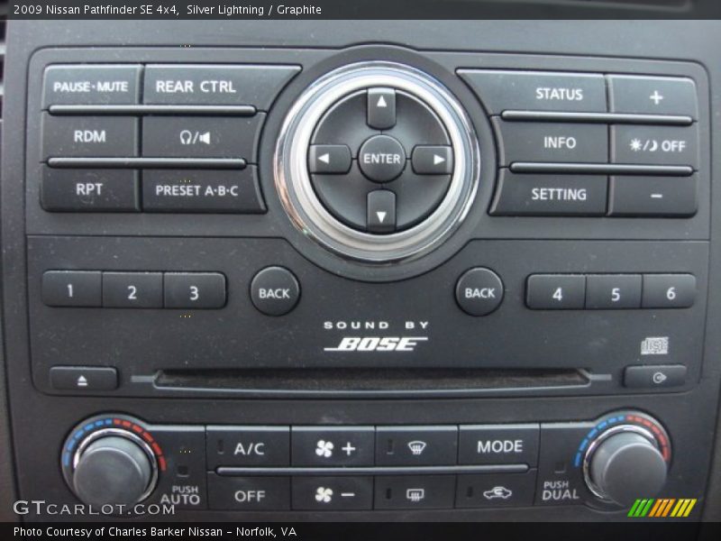 Silver Lightning / Graphite 2009 Nissan Pathfinder SE 4x4