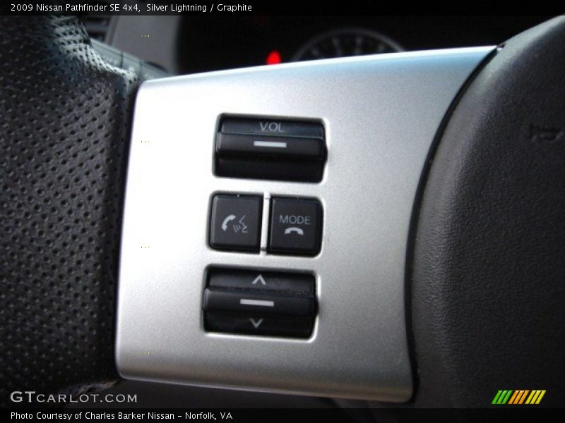 Silver Lightning / Graphite 2009 Nissan Pathfinder SE 4x4