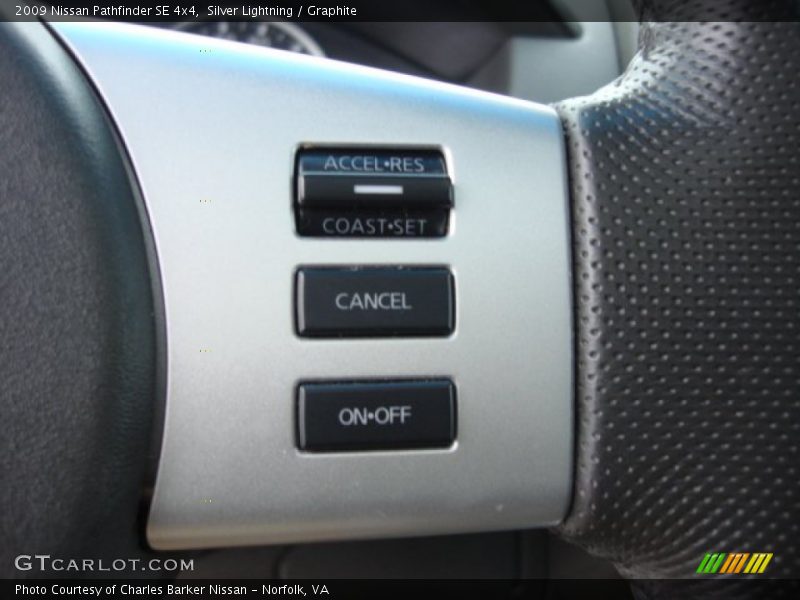 Silver Lightning / Graphite 2009 Nissan Pathfinder SE 4x4