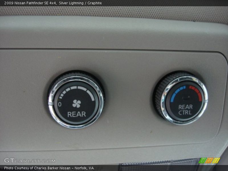 Silver Lightning / Graphite 2009 Nissan Pathfinder SE 4x4
