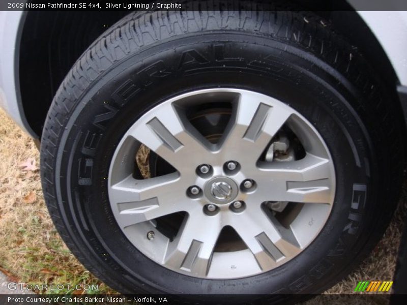 Silver Lightning / Graphite 2009 Nissan Pathfinder SE 4x4