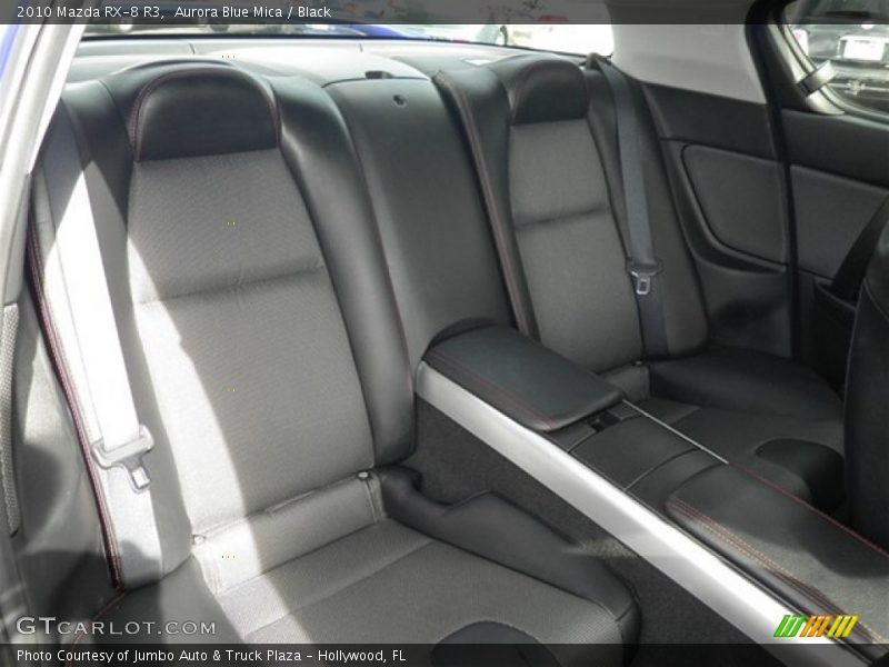 Rear Seat of 2010 RX-8 R3