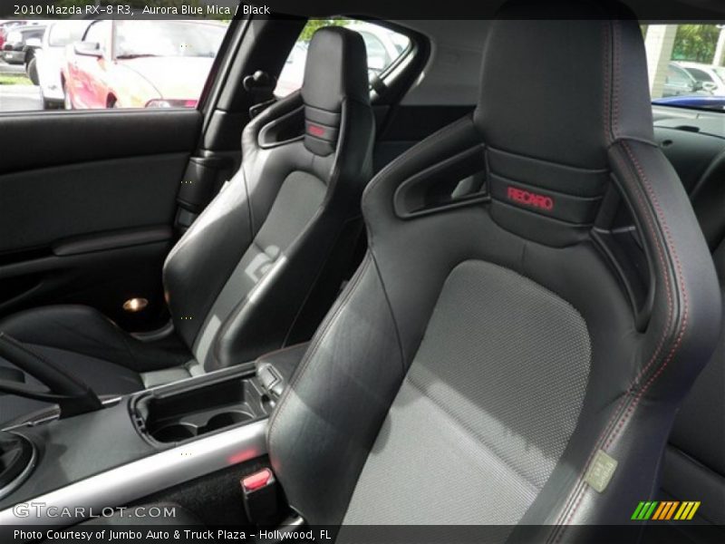 Front Seat of 2010 RX-8 R3