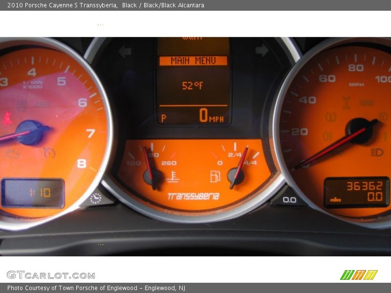  2010 Cayenne S Transsyberia S Transsyberia Gauges