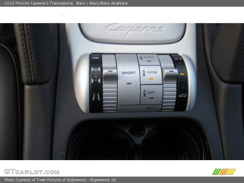 Controls of 2010 Cayenne S Transsyberia