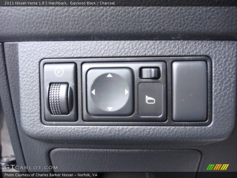 Espresso Black / Charcoal 2011 Nissan Versa 1.8 S Hatchback