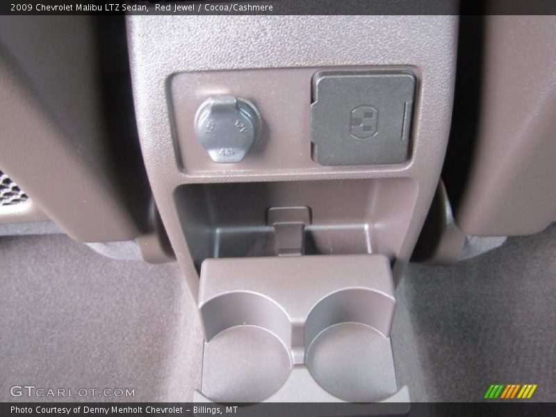 Red Jewel / Cocoa/Cashmere 2009 Chevrolet Malibu LTZ Sedan