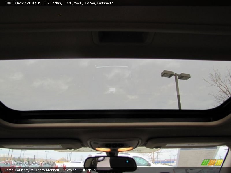 Red Jewel / Cocoa/Cashmere 2009 Chevrolet Malibu LTZ Sedan