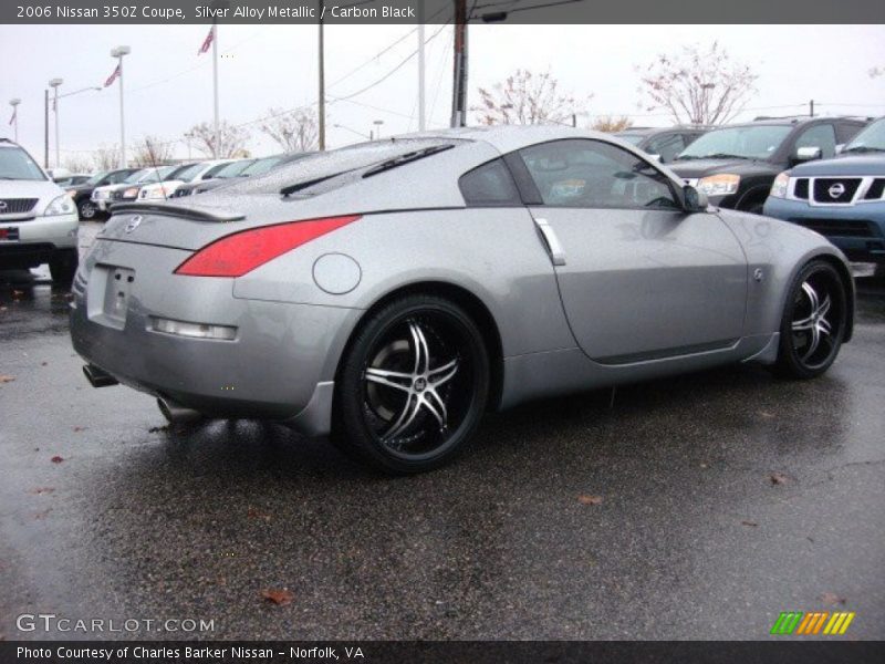 Silver Alloy Metallic / Carbon Black 2006 Nissan 350Z Coupe