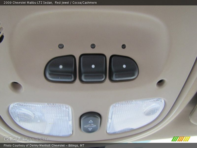 Red Jewel / Cocoa/Cashmere 2009 Chevrolet Malibu LTZ Sedan