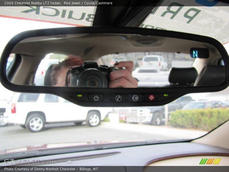 Red Jewel / Cocoa/Cashmere 2009 Chevrolet Malibu LTZ Sedan