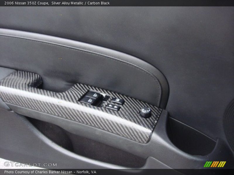 Silver Alloy Metallic / Carbon Black 2006 Nissan 350Z Coupe
