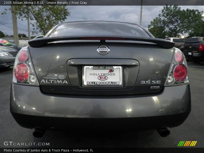 Smoke Metallic / Frost Gray 2005 Nissan Altima 3.5 SE