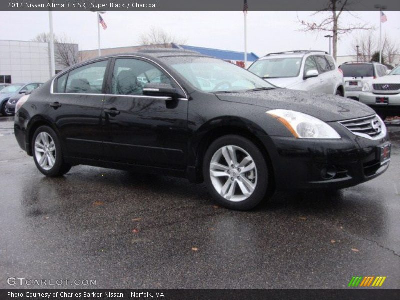Super Black / Charcoal 2012 Nissan Altima 3.5 SR
