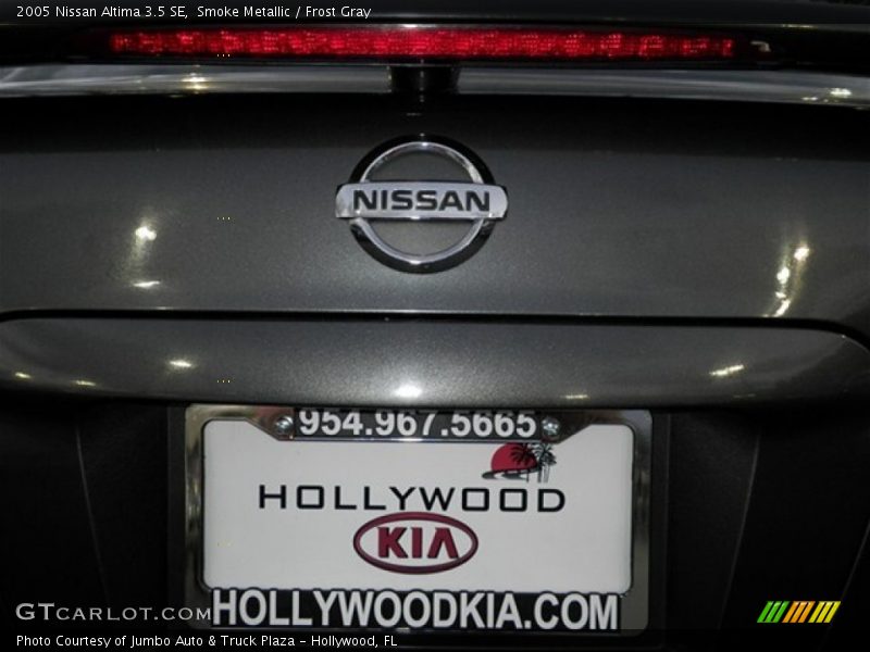 Smoke Metallic / Frost Gray 2005 Nissan Altima 3.5 SE