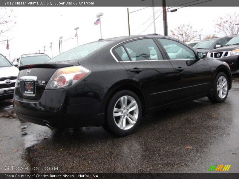 Super Black / Charcoal 2012 Nissan Altima 3.5 SR