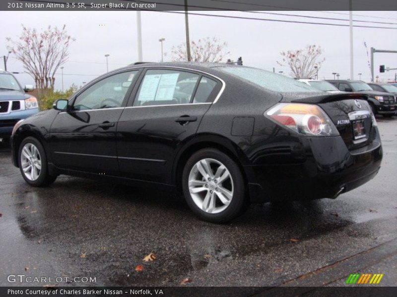Super Black / Charcoal 2012 Nissan Altima 3.5 SR