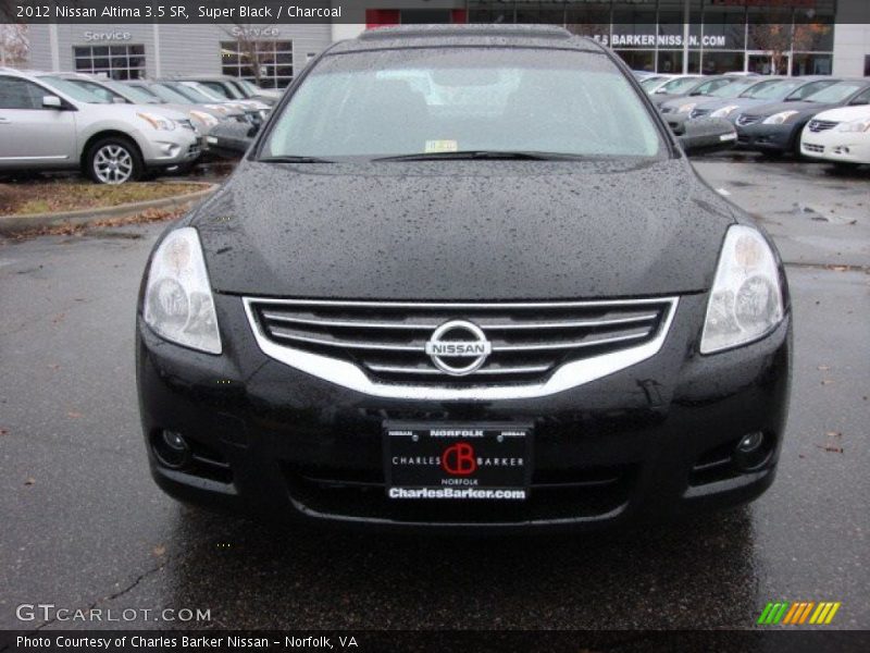 Super Black / Charcoal 2012 Nissan Altima 3.5 SR