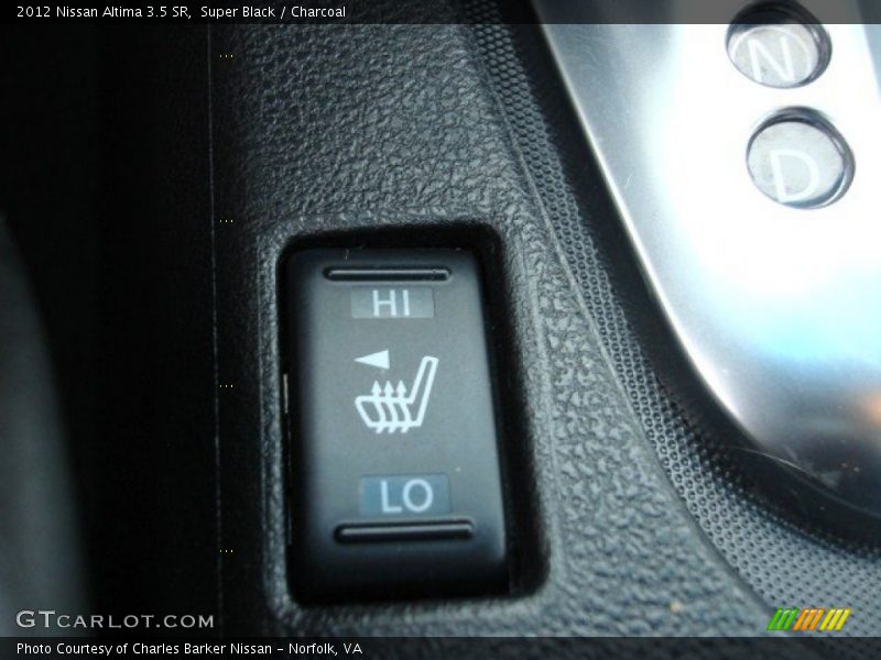 Super Black / Charcoal 2012 Nissan Altima 3.5 SR