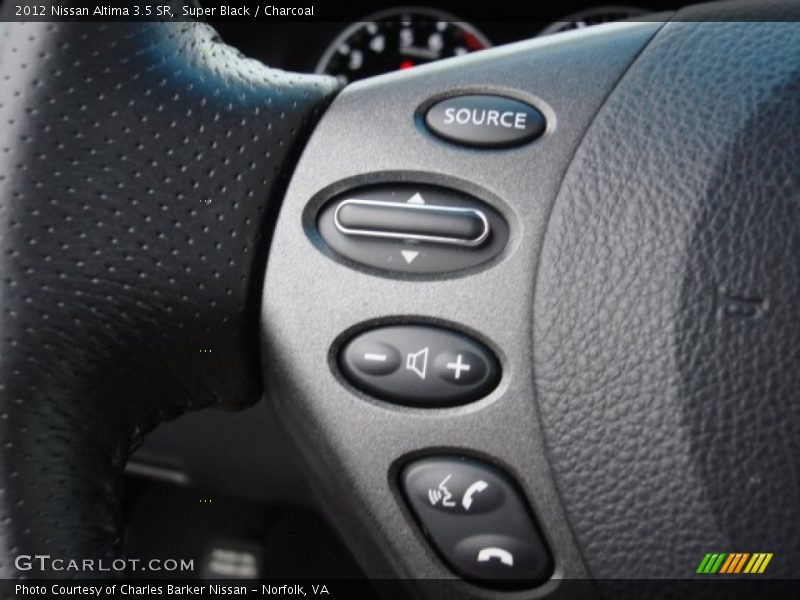 Super Black / Charcoal 2012 Nissan Altima 3.5 SR