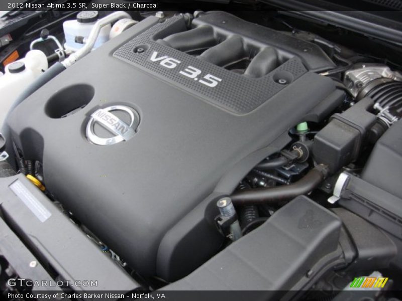 Super Black / Charcoal 2012 Nissan Altima 3.5 SR