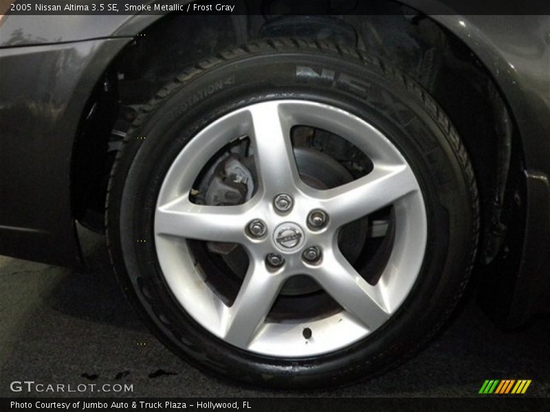 Smoke Metallic / Frost Gray 2005 Nissan Altima 3.5 SE