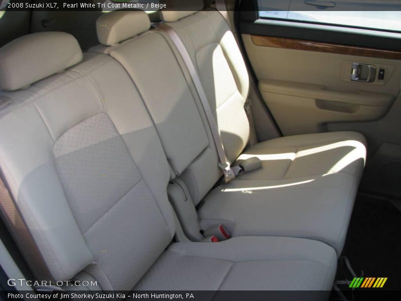 Pearl White Tri Coat Metallic / Beige 2008 Suzuki XL7
