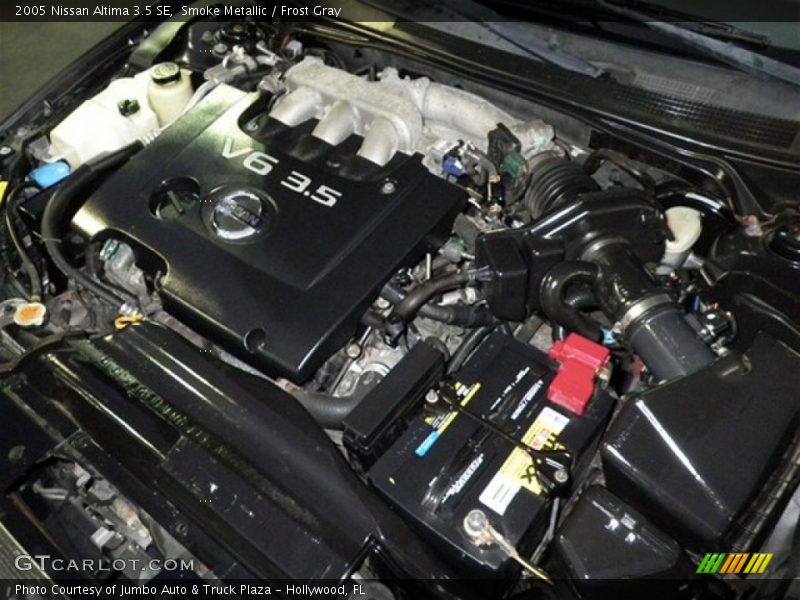 Smoke Metallic / Frost Gray 2005 Nissan Altima 3.5 SE