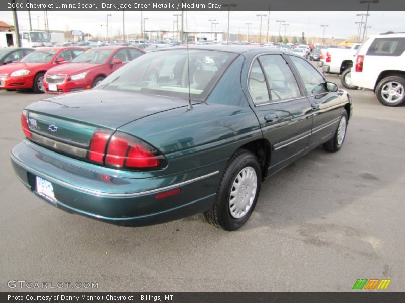 Dark Jade Green Metallic / Medium Gray 2000 Chevrolet Lumina Sedan