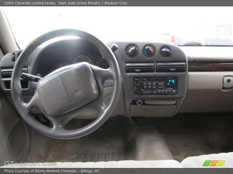 Dark Jade Green Metallic / Medium Gray 2000 Chevrolet Lumina Sedan