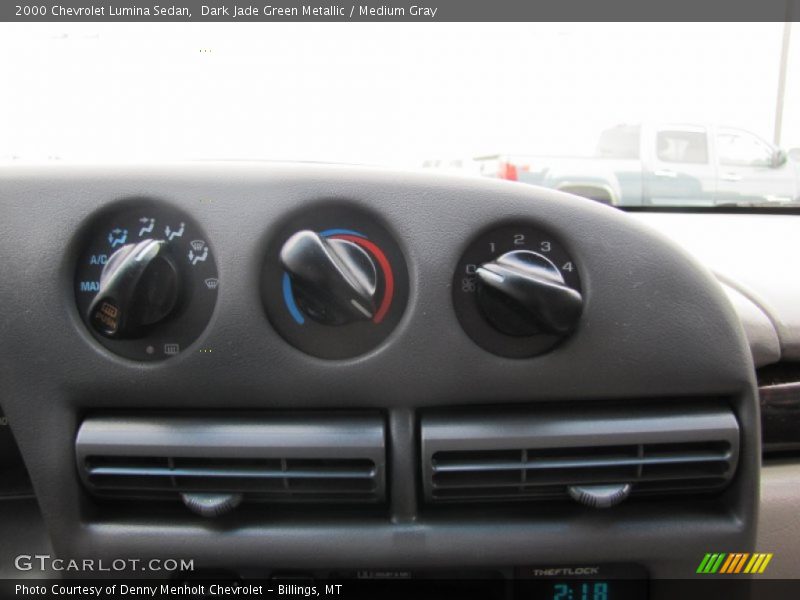 Controls of 2000 Lumina Sedan