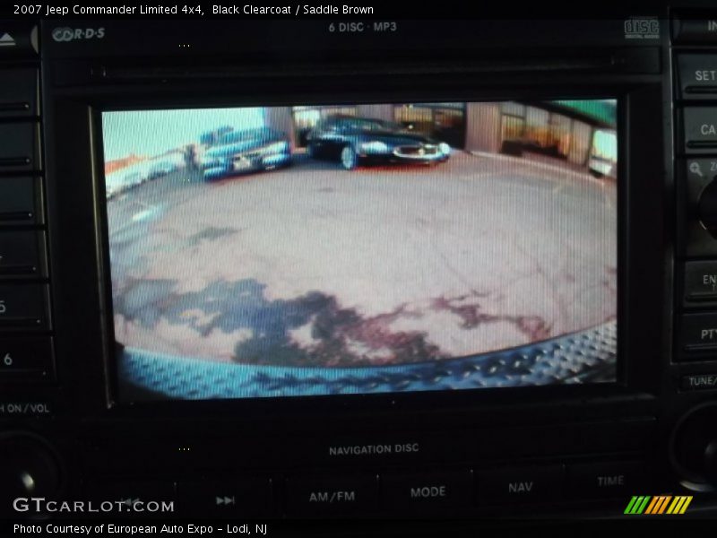 Black Clearcoat / Saddle Brown 2007 Jeep Commander Limited 4x4