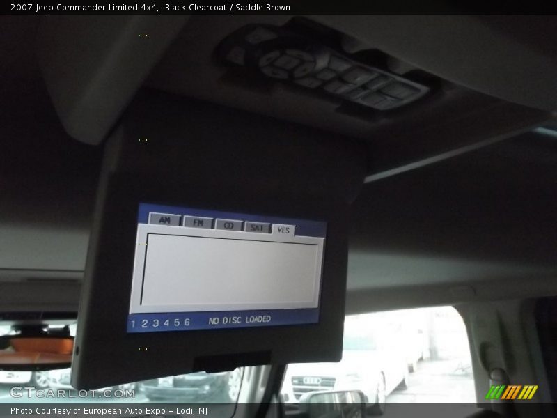 Black Clearcoat / Saddle Brown 2007 Jeep Commander Limited 4x4