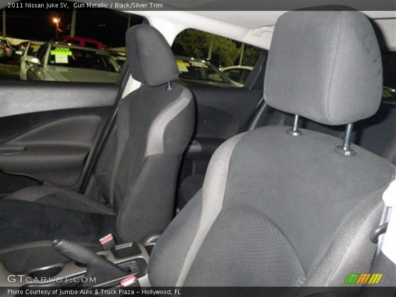 Gun Metallic / Black/Silver Trim 2011 Nissan Juke SV