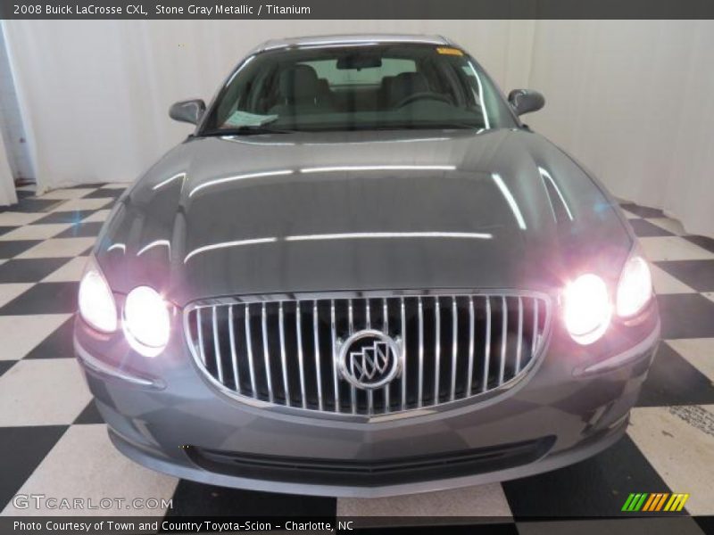 Stone Gray Metallic / Titanium 2008 Buick LaCrosse CXL