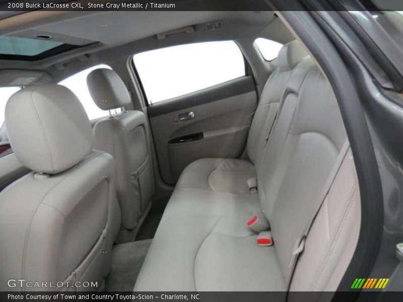 Stone Gray Metallic / Titanium 2008 Buick LaCrosse CXL