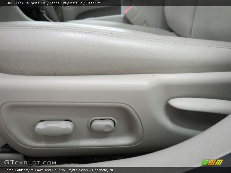 Stone Gray Metallic / Titanium 2008 Buick LaCrosse CXL