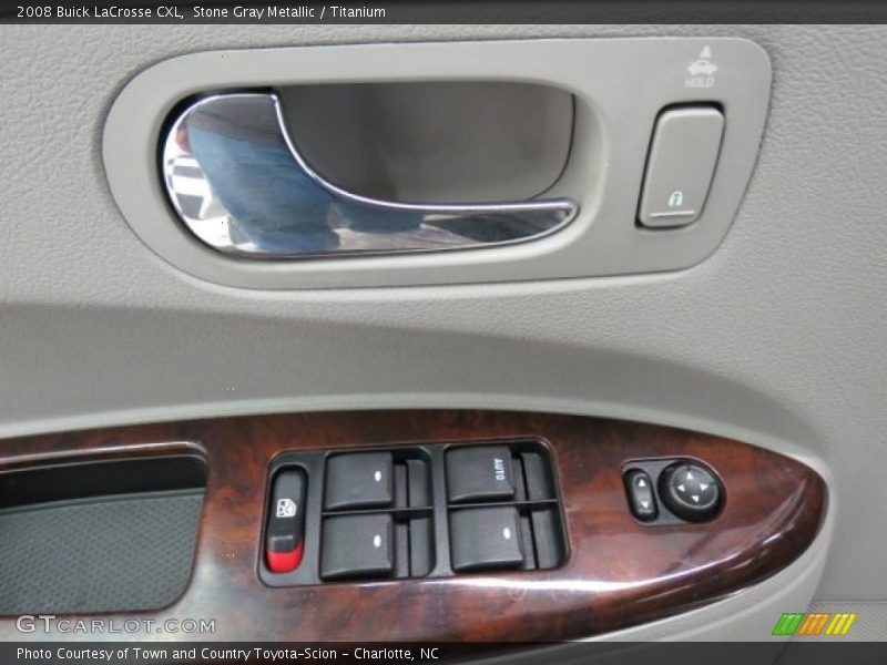 Stone Gray Metallic / Titanium 2008 Buick LaCrosse CXL