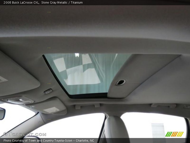 Stone Gray Metallic / Titanium 2008 Buick LaCrosse CXL