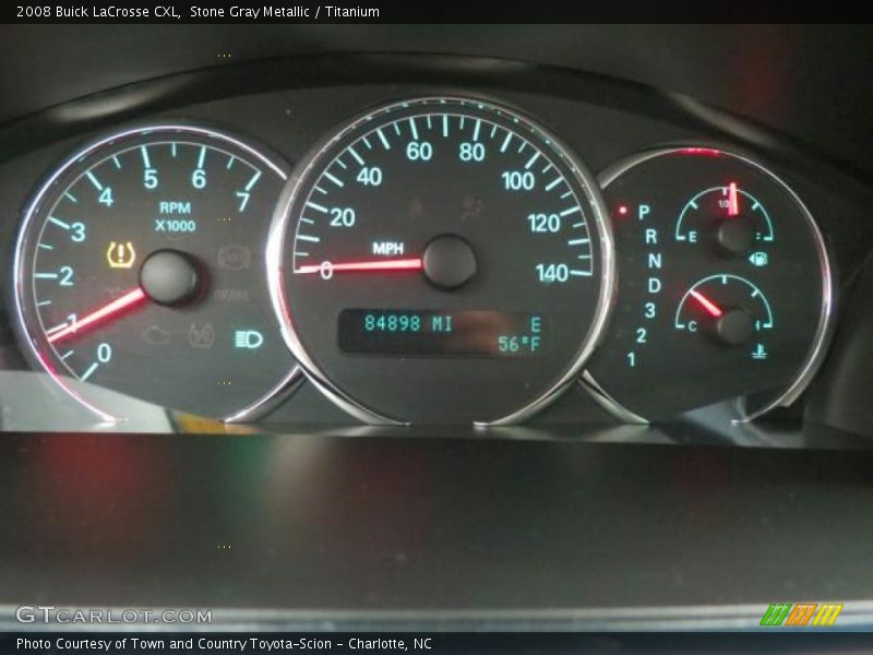 Stone Gray Metallic / Titanium 2008 Buick LaCrosse CXL