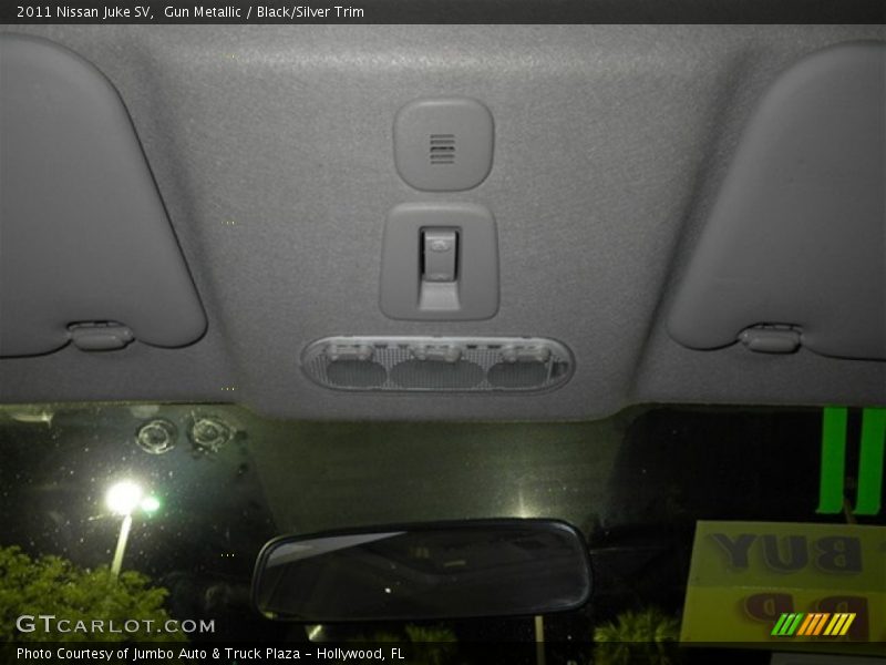 Gun Metallic / Black/Silver Trim 2011 Nissan Juke SV
