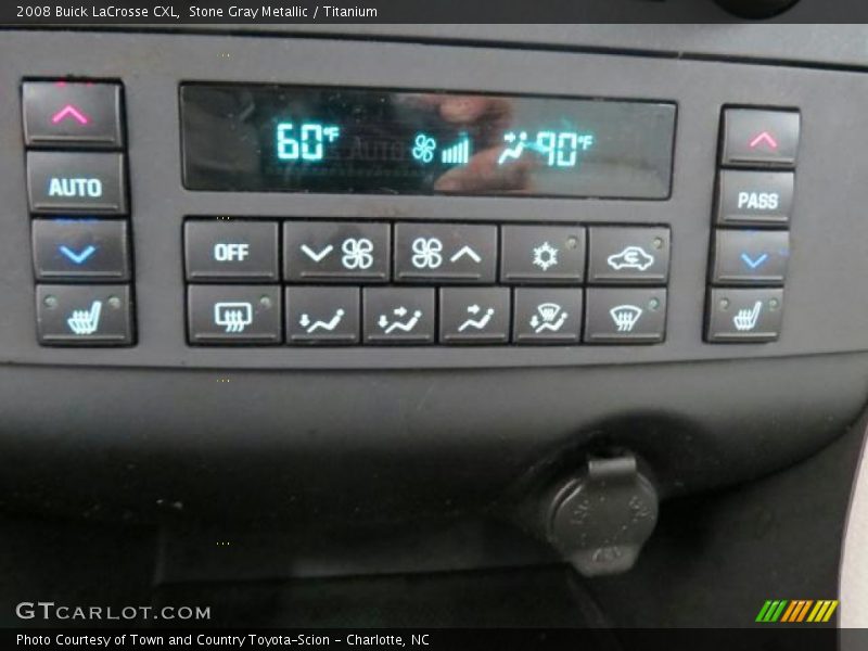 Stone Gray Metallic / Titanium 2008 Buick LaCrosse CXL