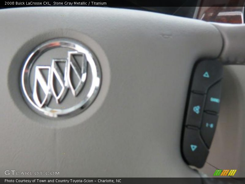 Stone Gray Metallic / Titanium 2008 Buick LaCrosse CXL