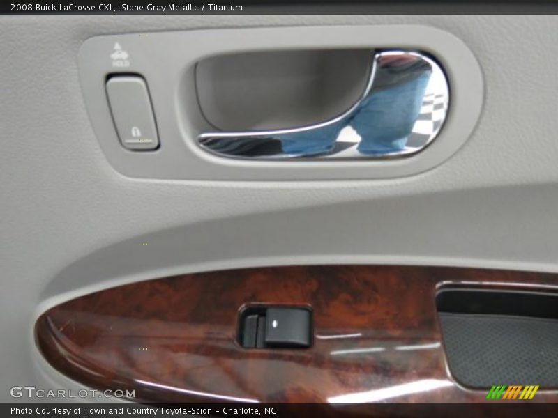 Stone Gray Metallic / Titanium 2008 Buick LaCrosse CXL