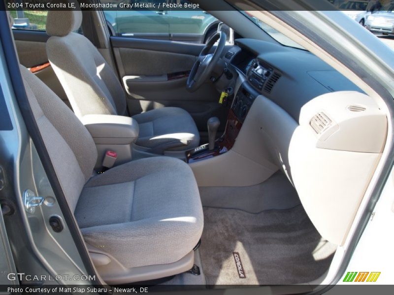 Moonshadow Gray Metallic / Pebble Beige 2004 Toyota Corolla LE