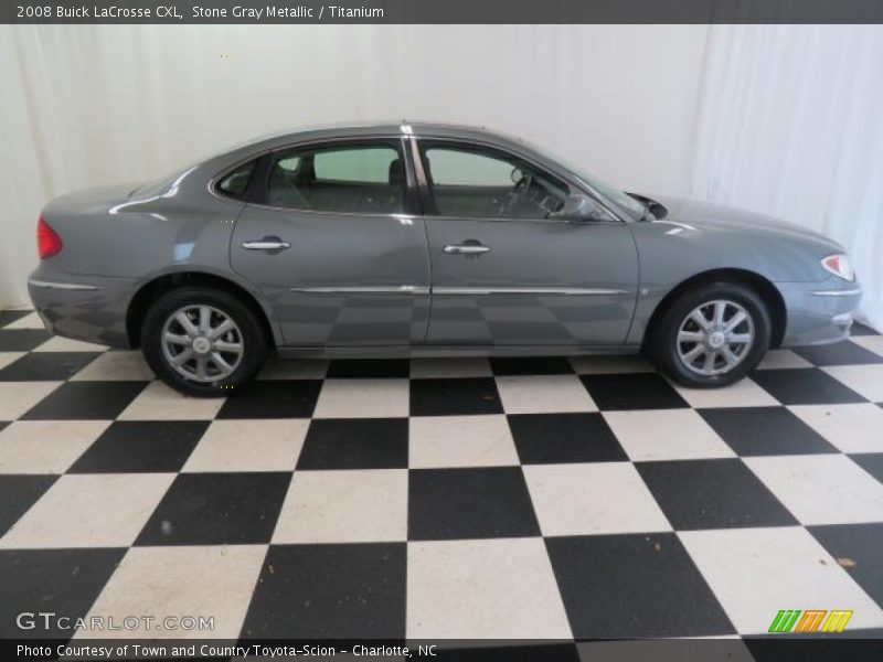 Stone Gray Metallic / Titanium 2008 Buick LaCrosse CXL