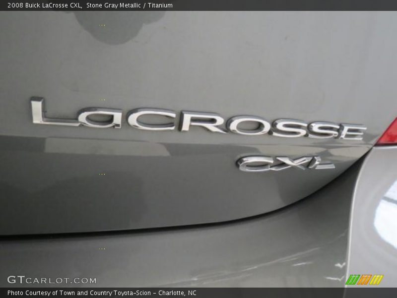 Stone Gray Metallic / Titanium 2008 Buick LaCrosse CXL