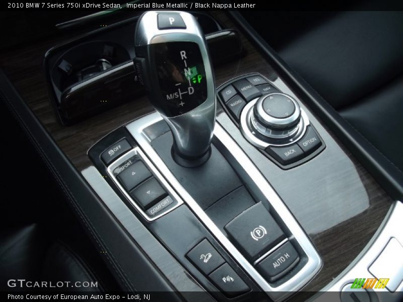  2010 7 Series 750i xDrive Sedan 6 Speed Automatic Shifter